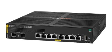 HPE Aruba Networking CX 6000 8p 10M/100M/1G Class4 PoE 2p SFP 1G 67W Switch Zarządzany L2 Gigabit Ethernet (10/100/1000) Obsługa