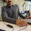 Słuchawki przewodowe HP Poly Mission 615 Monaural USB Wired Headset