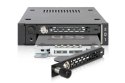 We-Ra. IcyDock z miejscem na 2 dyski: 2x6,3cm SATAI-III/SAS HDD&SSD w kolorze, 1x3,5" Metal