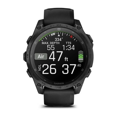 Zegarek sportowy Garmin Tactix 8 Solar 51mm Czarny