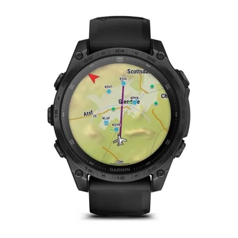 Zegarek sportowy Garmin Tactix 8 Solar 51mm Czarny