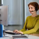 Słuchawki przewodowe HP Poly Mission 415 Monaural USB Wired Headset