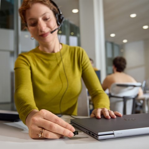 Słuchawki przewodowe HP Poly Mission 415 Monaural USB Wired Headset