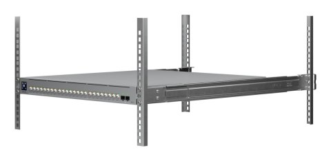 Ubiquiti UniFi ECS-24-POE przełącznik sieciowy Zarządzany L2/L3 10G Ethernet (100/1000/10000) Obsługa PoE 1U Szary