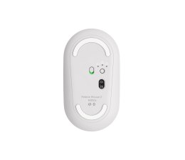 Logitech 920-012204 klawiatura Dołączona myszka Uniwersalne RF Wireless + Bluetooth QWERTZ Niemiecki Biały