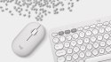 Logitech 920-012204 klawiatura Dołączona myszka Uniwersalne RF Wireless + Bluetooth QWERTZ Niemiecki Biały