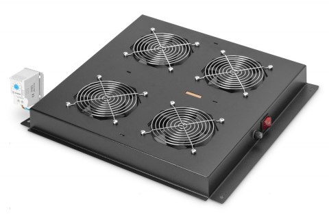 Wentylator dachowy do szafy serwerowej Digitus DN-19 FAN-4-B-N (do Unique & Varioflex-N i Dynamic Basic)