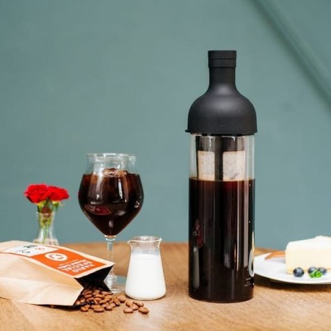 Butelka Cold Brew z filterm 750ml HARIO czarny