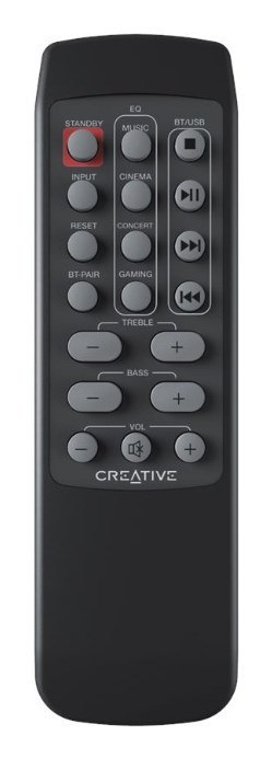 Creative Labs T100 Pełny zasięg Czarny Przewodowy i Bezprzewodowy 20 W