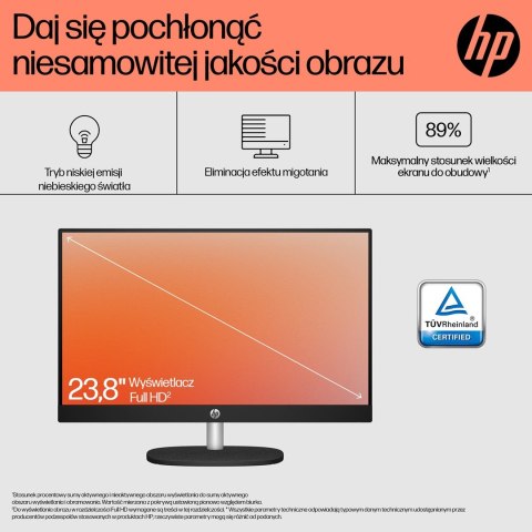 HP 24-cr0332nw AIO Ryzen 7 7730U 23.8"FHD IPS AG 250nits 16GB DDR4 SSD512 Radeon 680M LAN Win11 2Y Shell White