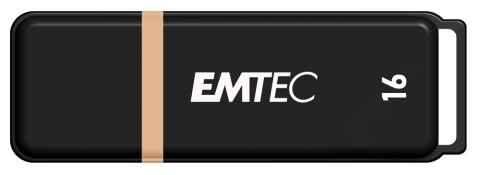 Emtec K100 pamięć USB 16 GB USB Typu-A 2.0 Czarny, Wielobarwny