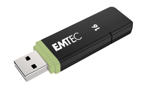 Emtec K100 pamięć USB 16 GB USB Typu-A 2.0 Czarny, Wielobarwny
