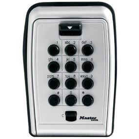 MASTER LOCK 5423EURD sejf Sejf ścienny Czarny, Szary