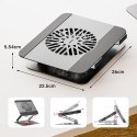 UNITEK OT1098AGY01 stojak na laptop Podstawka pod notebooka i tablet Srebrny 43,9 cm (17.3")