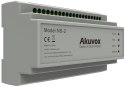Akuvox NS-2 przełącznik sieciowy Fast Ethernet (10/100) DIN rail Szary