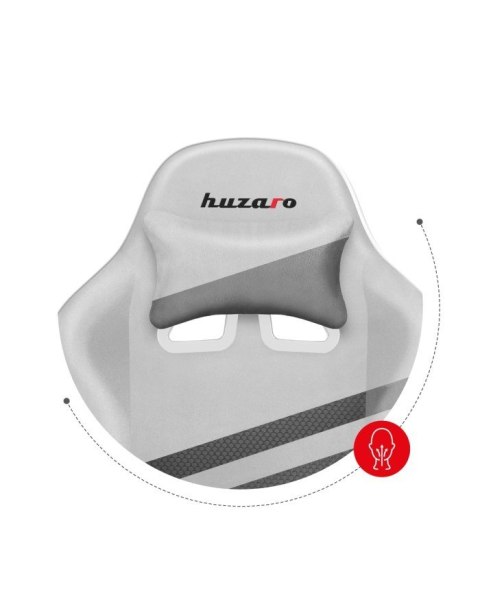 Fotel gamingowy - Huzaro Force 4.4 White Mesh