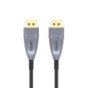 Kabel DisplayPort UNITEK C1617GY 15 m Czarny, Srebrny