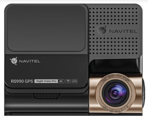 Navitel RS990 4K GPS Wideorejestrator Czarny