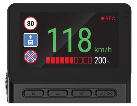 Navitel RS990 4K GPS Wideorejestrator Czarny