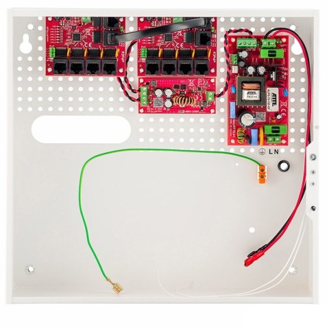 SWITCH POE ATTE IPUPS-9-11-F 9P z zasilaniem buforowym