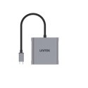 UNITEK ADAPTER USB-C - 2X HDMI 4K MST (M/F)