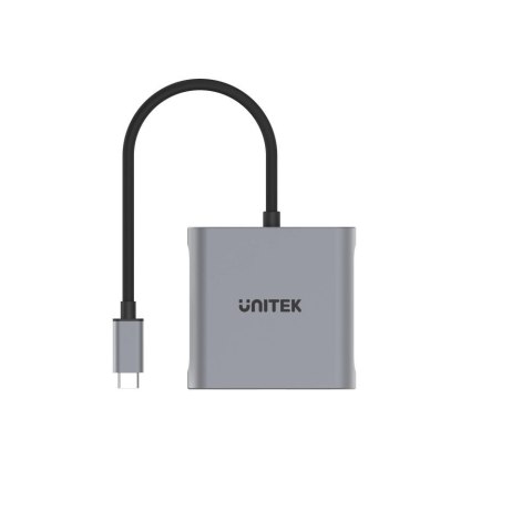 UNITEK ADAPTER USB-C - 2X HDMI 4K MST (M/F)