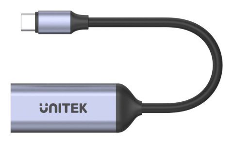 UNITEK V1416B adapter kablowy 0,15 m USB Type-C HDMI Szary