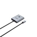Unitek dwukierunkowy przełącznik sygnału USB-C, 2 in 1 out 4K