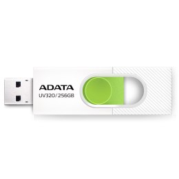 ADATA UV320 pamięć USB 256 GB USB Typu-A 3.2 Gen 1 (3.1 Gen 1) Zielony, Biały