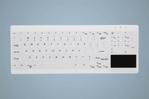 Active Key AK-C7412 klawiatura Przemysłowy USB British English Biały