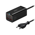 ŁADOWARKA SIECIOWA Baseus GaN 3 Pro Desktop Charger CCGP000101 100W 2x USB-A 2x USB-C PD 3.0 QC 4.0+