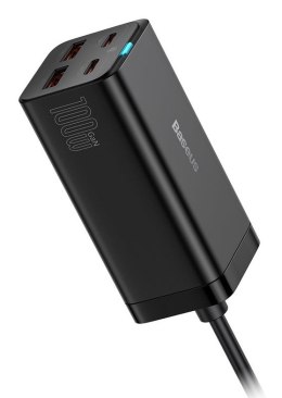 ŁADOWARKA SIECIOWA Baseus GaN 3 Pro Desktop Charger CCGP000101 100W 2x USB-A 2x USB-C PD 3.0 QC 4.0+