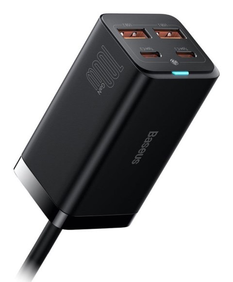 ŁADOWARKA SIECIOWA Baseus GaN 3 Pro Desktop Charger CCGP000101 100W 2x USB-A 2x USB-C PD 3.0 QC 4.0+