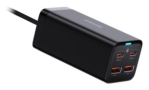 ŁADOWARKA SIECIOWA Baseus GaN 3 Pro Desktop Charger CCGP000101 100W 2x USB-A 2x USB-C PD 3.0 QC 4.0+