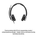 Słuchawki przewodowe HP Poly Mission 625 Stereo USB Wired Headset
