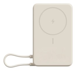 Xiaomi BHR08PBGL bank mocy Litowo-jonowa (Li-Ion) 5900 mAh Bezprzewodowe ładowanie Beżowy