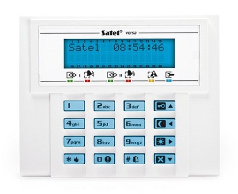 Satel VERSA-LCD-BL system ochrony dostępu Biały