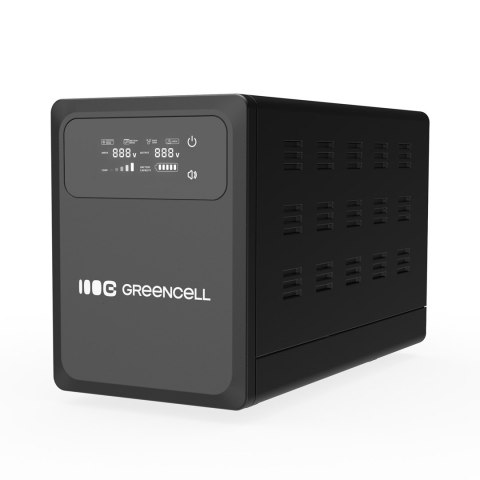 UPS Zasilacz awaryjny Greencell PowerCore 800VA 500W AVR 12VDC LCD