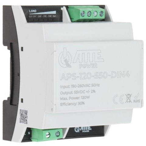 Zasilacz impulsowy APS-120-550-DIN4 ATTE