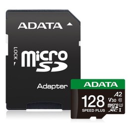 ADATA Speed Plus MicroSDXC 128 GB Class 3 UHS-I/U3 A2 V30