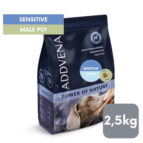 ADDVENA POWER OF NATURE Sensitive dla psów 2,5kg