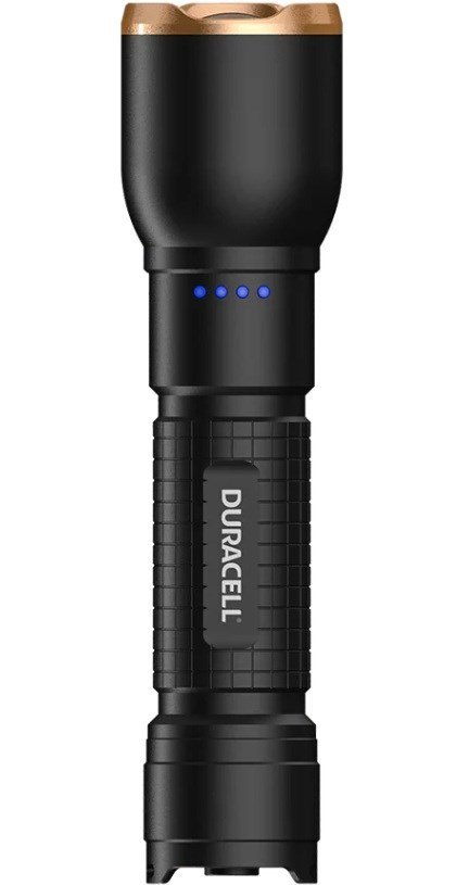 Duracell DF1500R Latarka Czarny