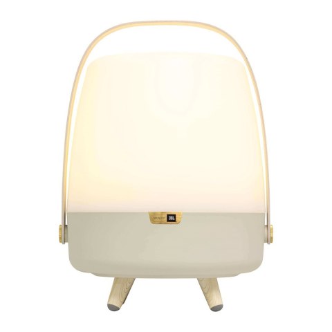KOODUU LITE-UP PLAY Lampa przenośna z głośnikiem - Beżowy