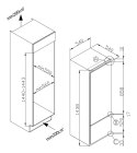 Lodówka do zabudowy AMICA BK2265.4i(E)
