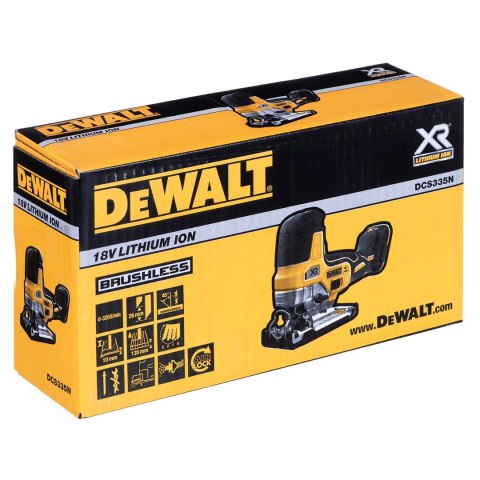 Wyrzynarka 18V bez aku i ład DCS335N DEWALT