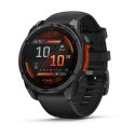 Zegarek sportowy Garmin Fenix 8 AMOLED 47mm Slate Gray/Czarny
