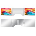 EXTRALINK SMART LIFE 14" 2-SCREEN MONITOR FOR LAPTOPS 12" TO 17.3"