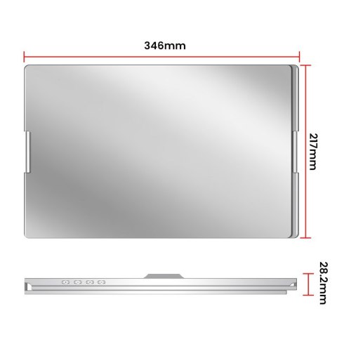 EXTRALINK SMART LIFE 14" 2-SCREEN MONITOR FOR LAPTOPS 12" TO 17.3"