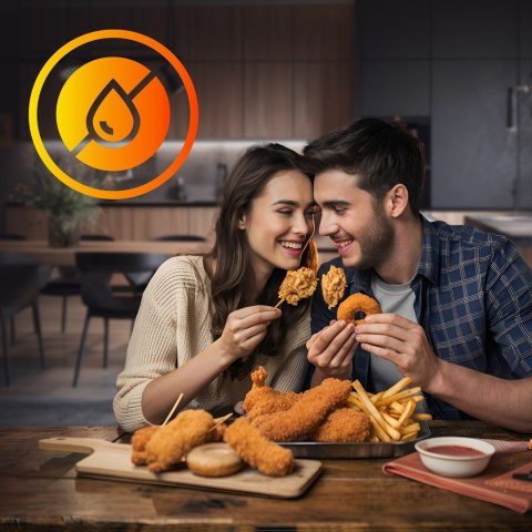 Extralink HOME AIR FRYER 5.2L EU SJ-520 frytkownica Pojedyńczy 5,2 l Frytkownica na gorące powietrze Czarny