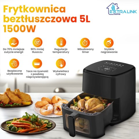 Extralink Home Sj-520 5L | Frytkownica | 5L